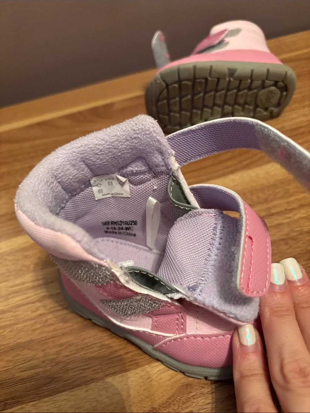 See Kai Run Basics Toddler Girls Size 4 Pink High Top Boots